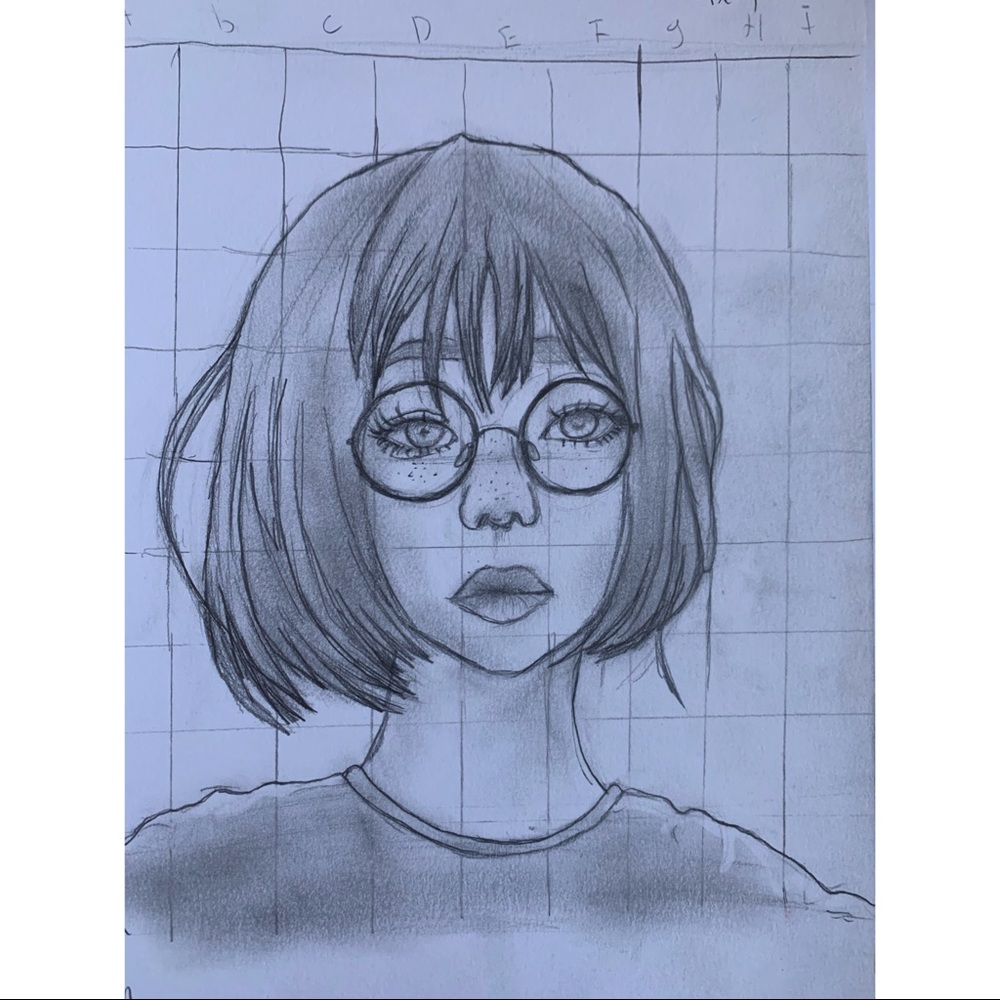Shaded portrait